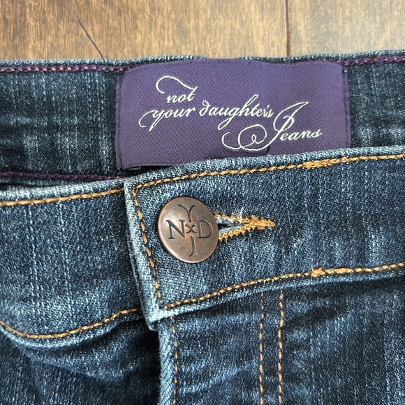 NYDJ Marylin Straight Leg Dark Wash Jeans - Picture 7 of 11